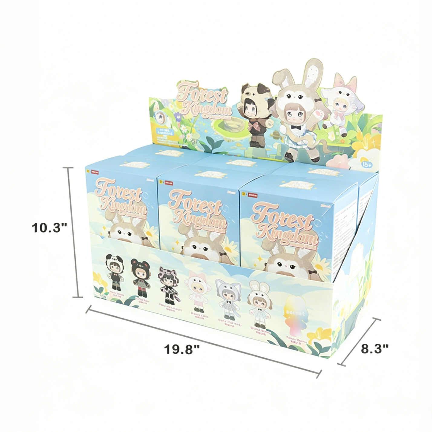 Nommi Forest Kingdom 5-Joint Articulated Plush Gift Series Action Figure Blind Box