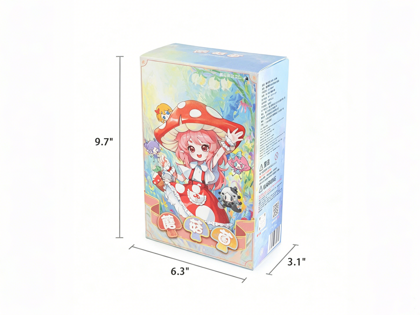 Mushroom Mycelium Naming Series 1/12 Action Figure BJD Blind Box