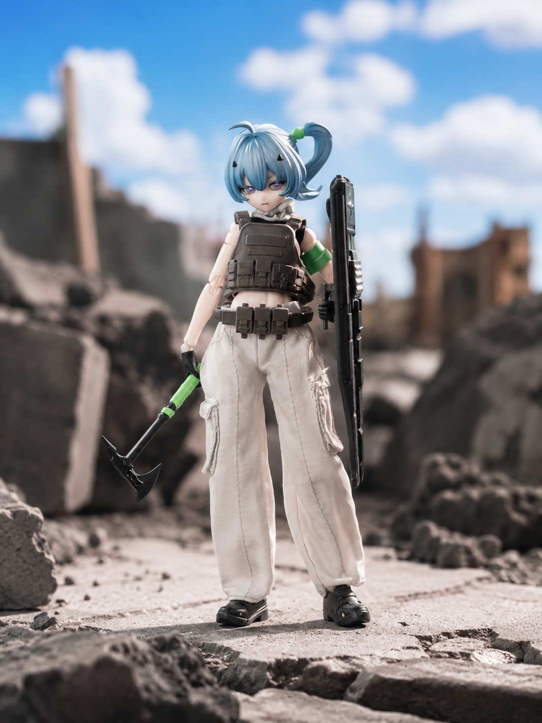 Black Iron Rest Series Action Figure MJD Blind Box