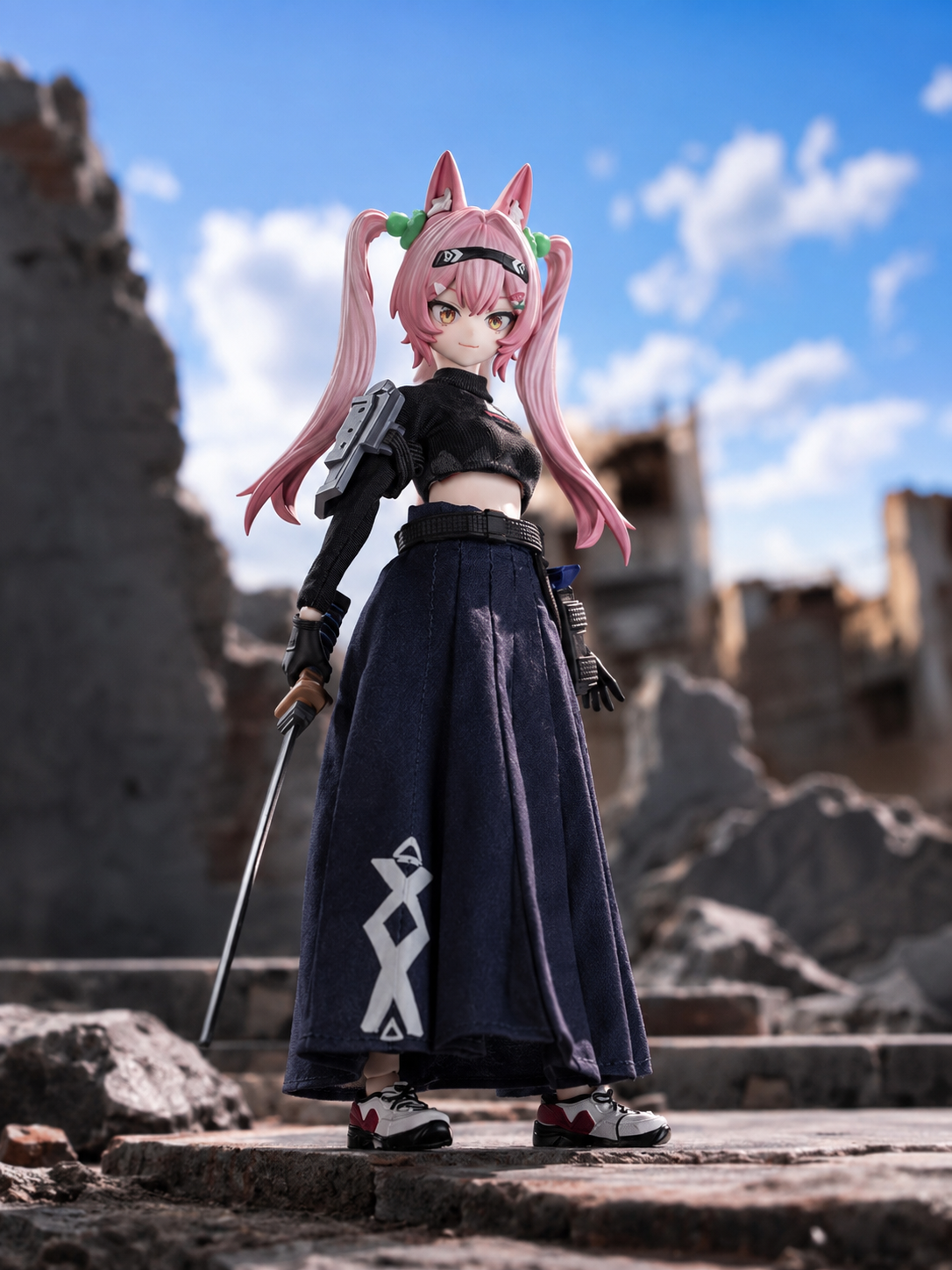 Black Iron Rest Series Action Figure MJD Blind Box