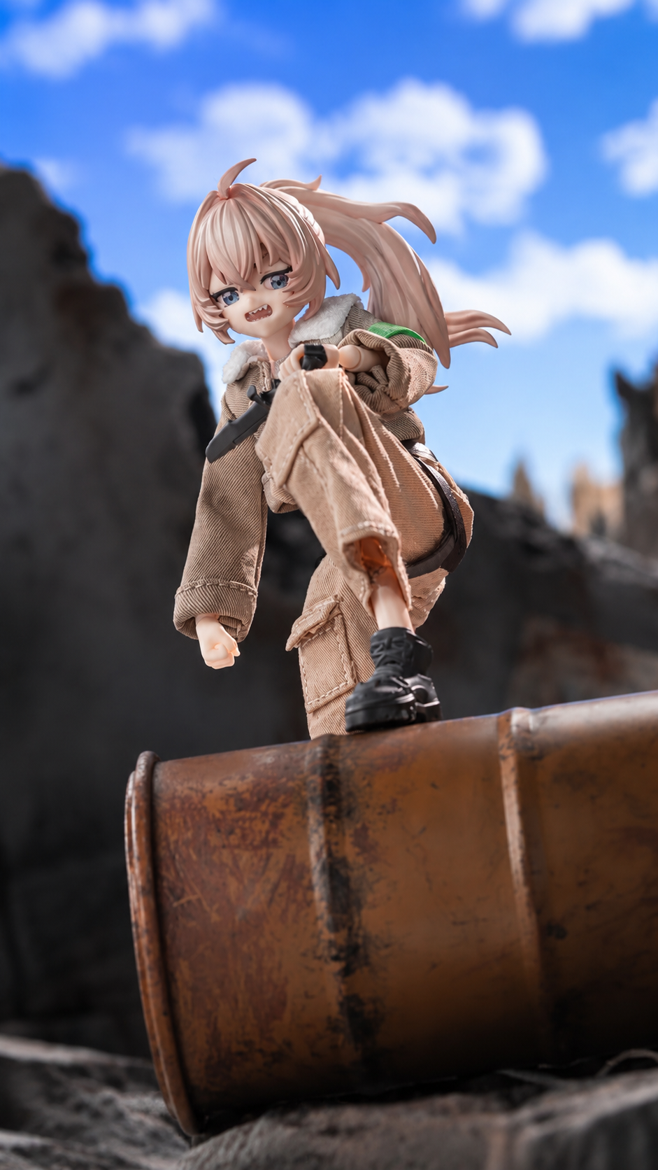 Black Iron Rest Series Action Figure MJD Blind Box