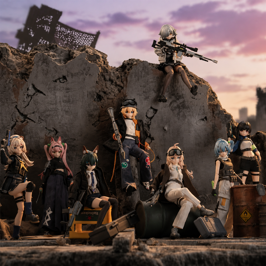 Black Iron Rest Series Action Figure MJD Blind Box