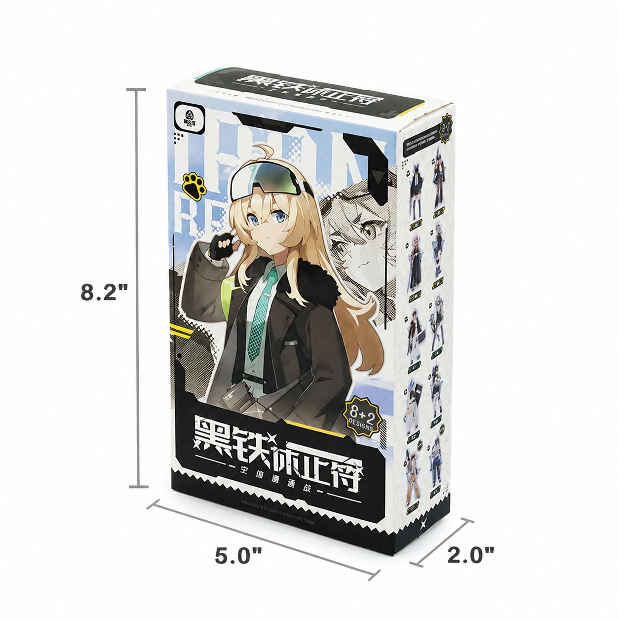 Black Iron Rest Series Action Figure MJD Blind Box